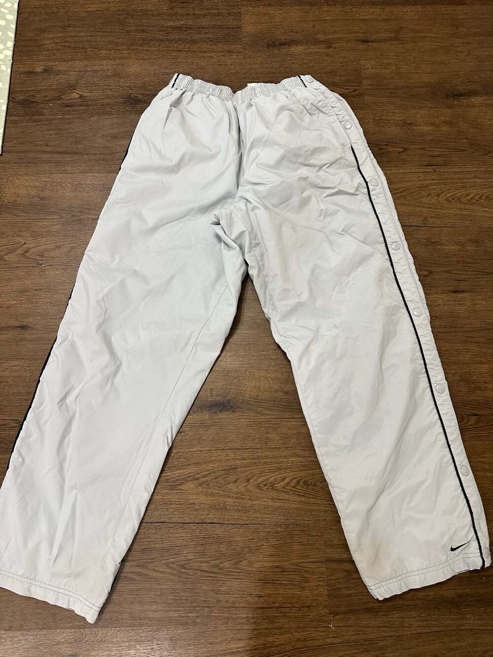 Vintage Nike Team Tear-Away Snap Button Track Pants